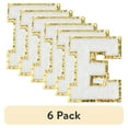 thumbnail image 1 of (6 pack) Hello Hobby Chenille E White Patch, 1 of 9