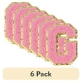 thumbnail image 1 of (6 pack) Hello Hobby Chenille G Pink Patch, 1 of 8