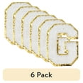 thumbnail image 1 of (6 pack) Hello Hobby Chenille G White Patch, 1 of 7