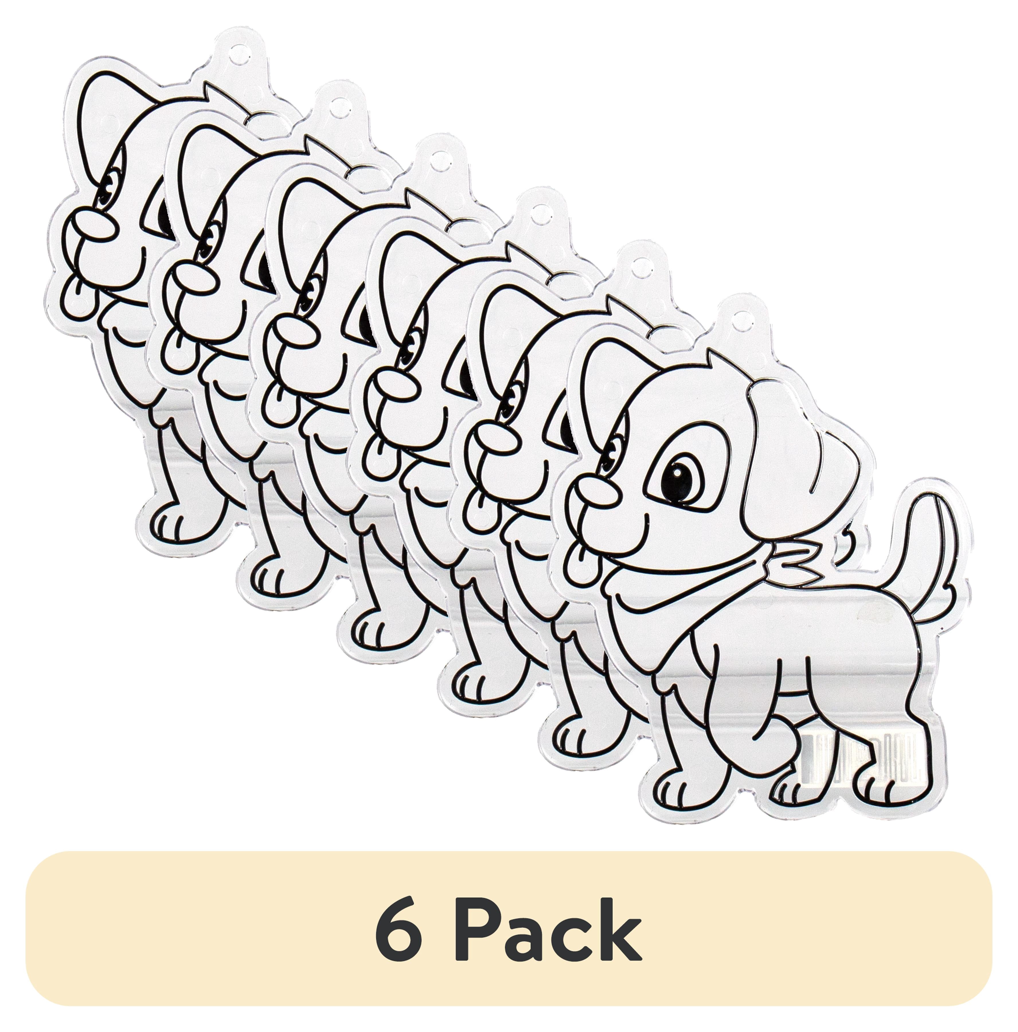 (6 pack) Hello Hobby Jumbo Puppy Suncatcher