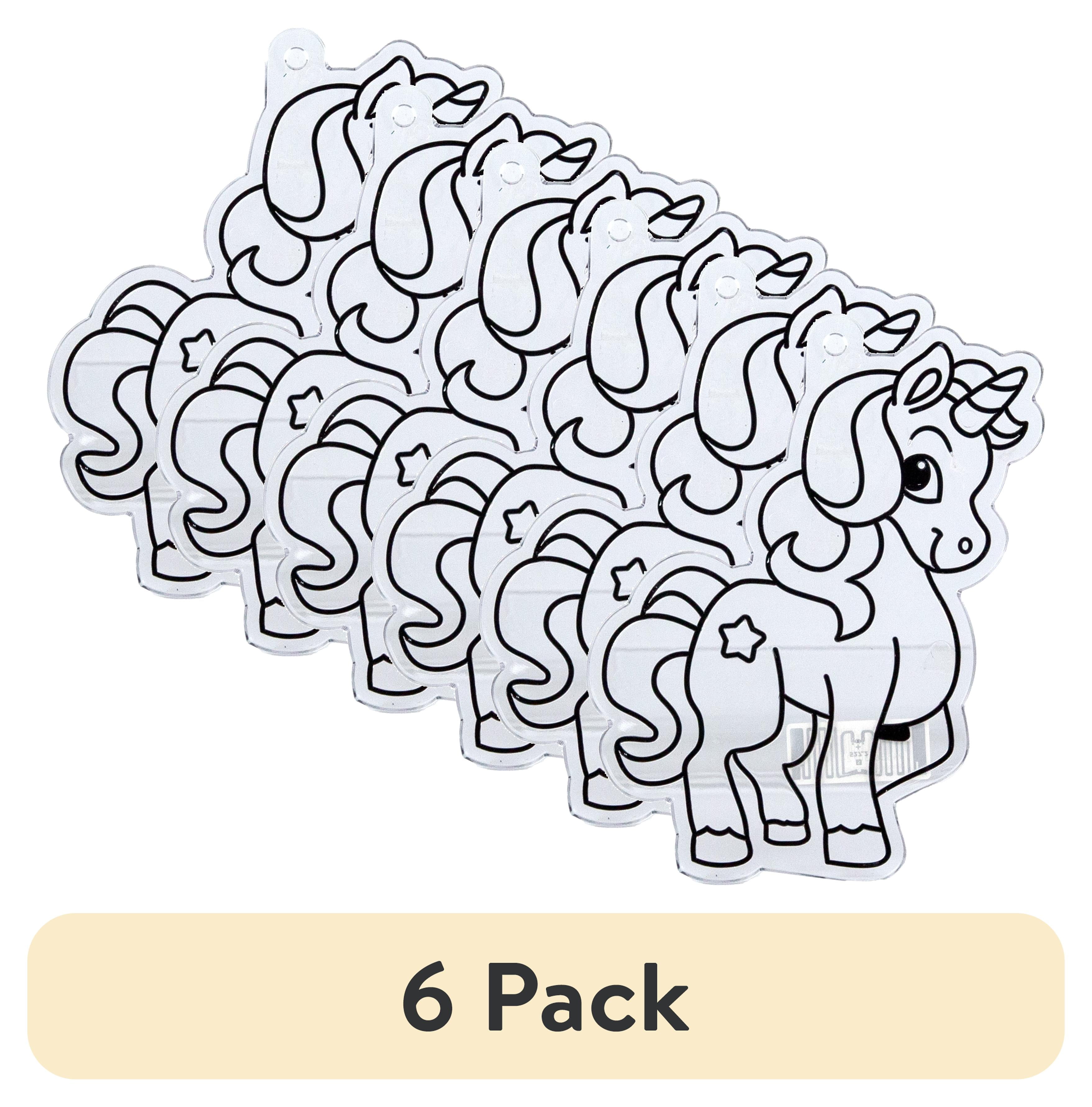 (6 pack) Hello Hobby Jumbo Unicorn Suncatcher