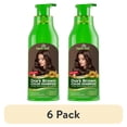 thumbnail image 1 of (6 pack) Herbishh Dark Brown Hair Color Shampoo for Gray Hair – Buy 1 Get 1 Free | 3-in-1 Hair Dye, Conditioner & Shampoo | 100% Gray Coverage | Ammonia-Free | 500ml Each | For Men & Women, 1 of 2