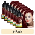 thumbnail image 1 of (6 pack) Herbishh Hair Color Shampoo for Gray Hair, Permanent, Men & Women (Grape Red 500ml), 1 of 7
