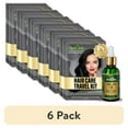 thumbnail image 1 of (6 pack) Herbishh Hair Dye Shampoo Black Color, 3-in-1 Shampoo Hair Color Travel Pack (30ml x5) + Argan Oil Hair Serum for Dry, Frizzy & Damaged Hair, Long Lasting Hair Color, For Women and Men, Travel Size, 1 of 9
