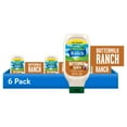 thumbnail image 1 of (6 pack) Hidden Valley Buttermilk Ranch Topping and Dressing, 24 fl oz Easy Squeeze Bottle, 1 of 22