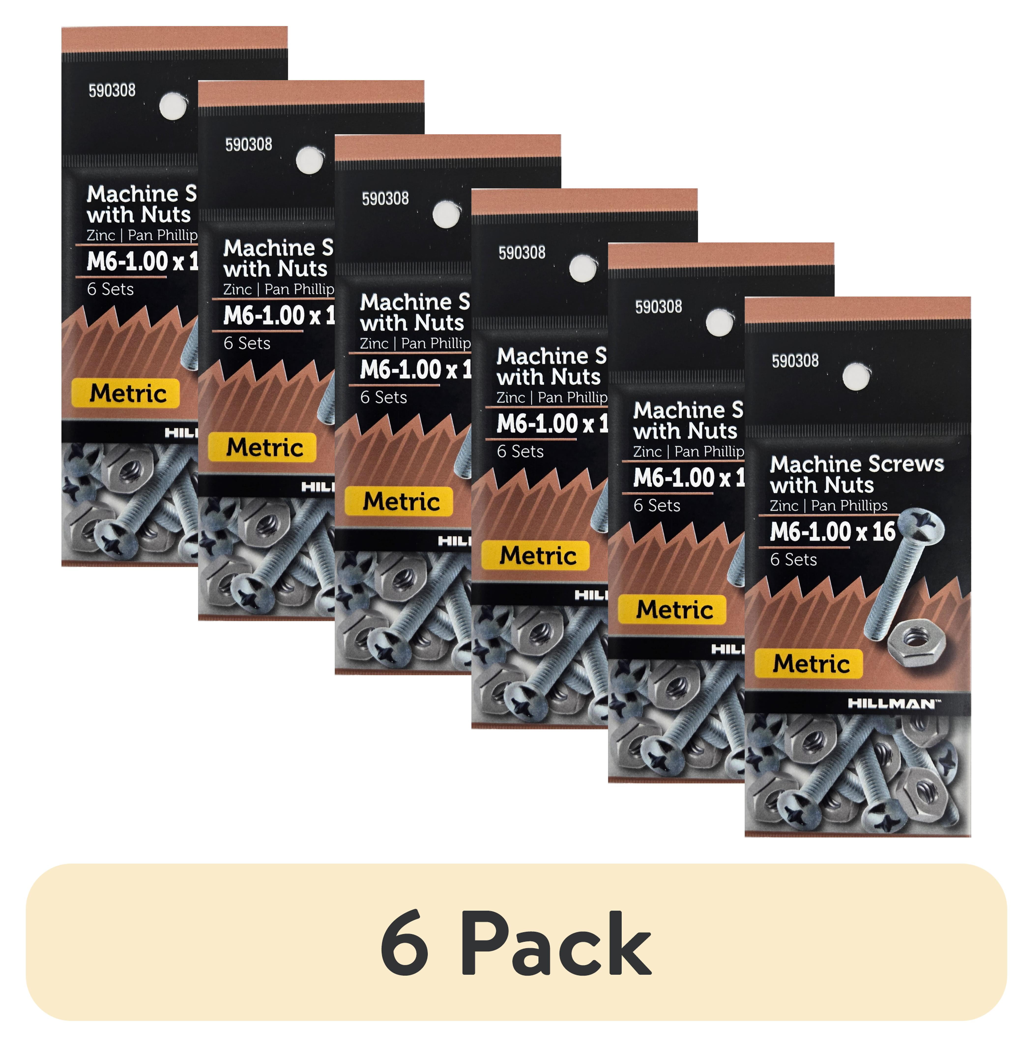 M6 X 1.0 X 16mm Security Spanner Machine Screw - Pan Head - 18-8 Stainless Steel - Pkg Of 100