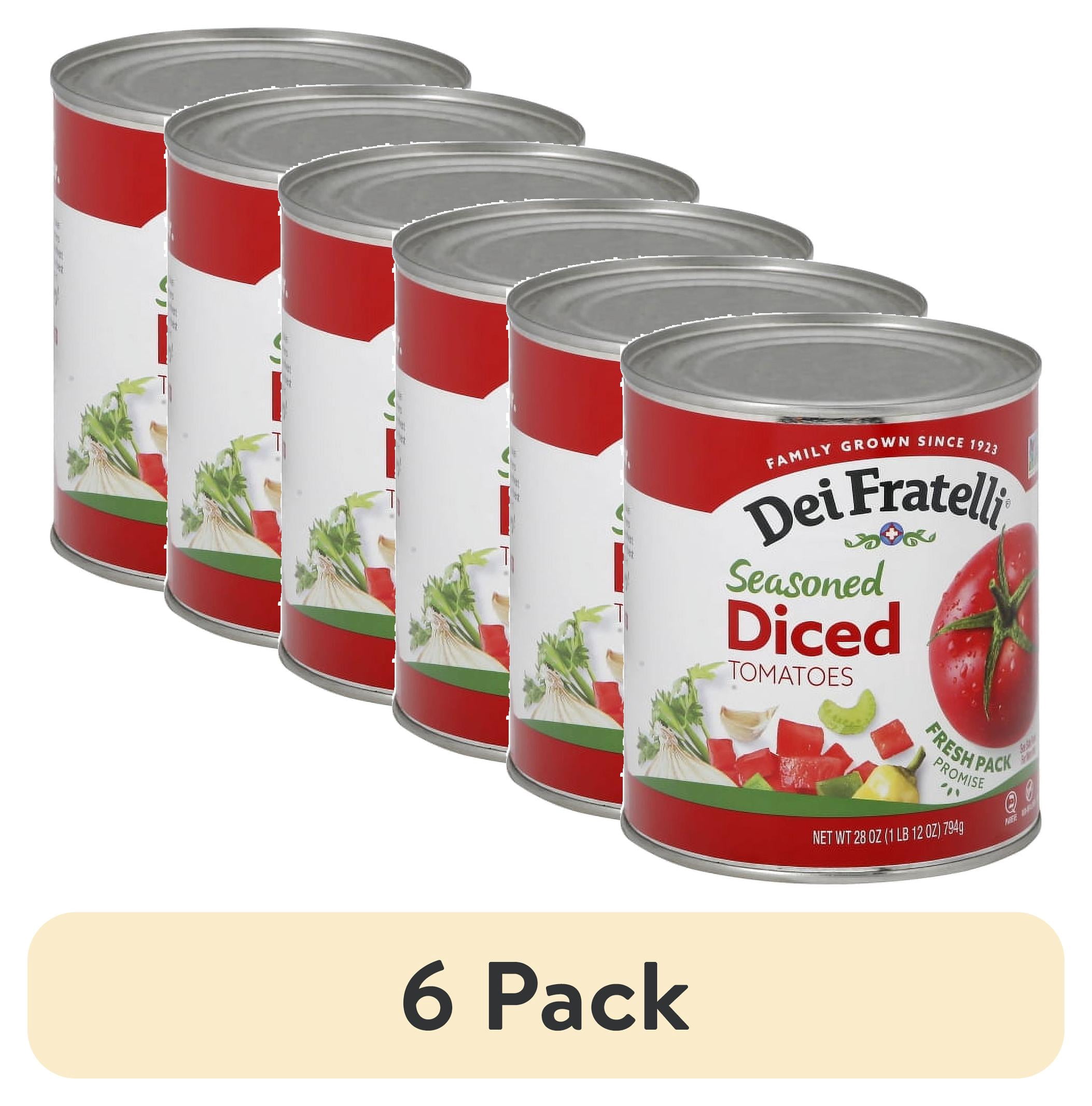 (6 pack) Hirzel Canning Dei Fratelli Tomatoes, 28 oz