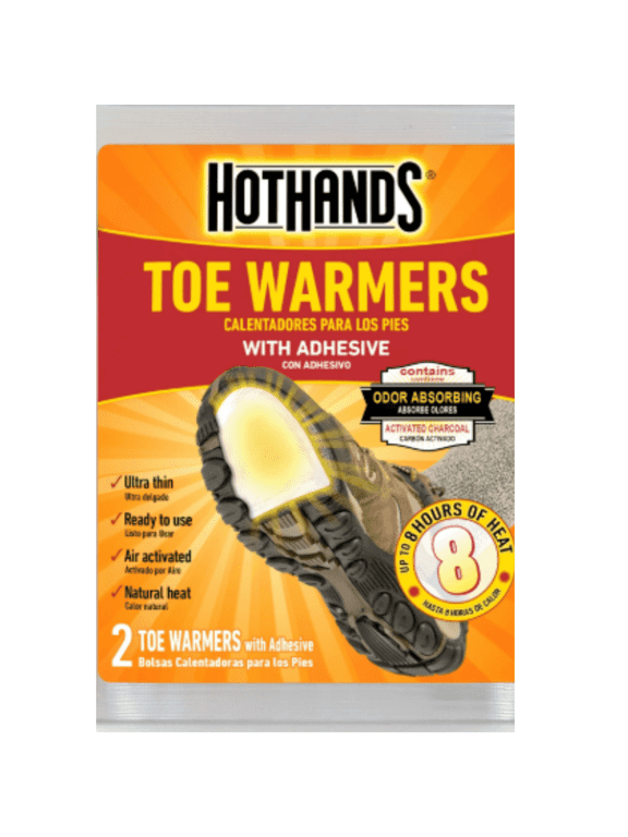 (6 pack) HotHands Toe Warmers, 1 Pair Pack