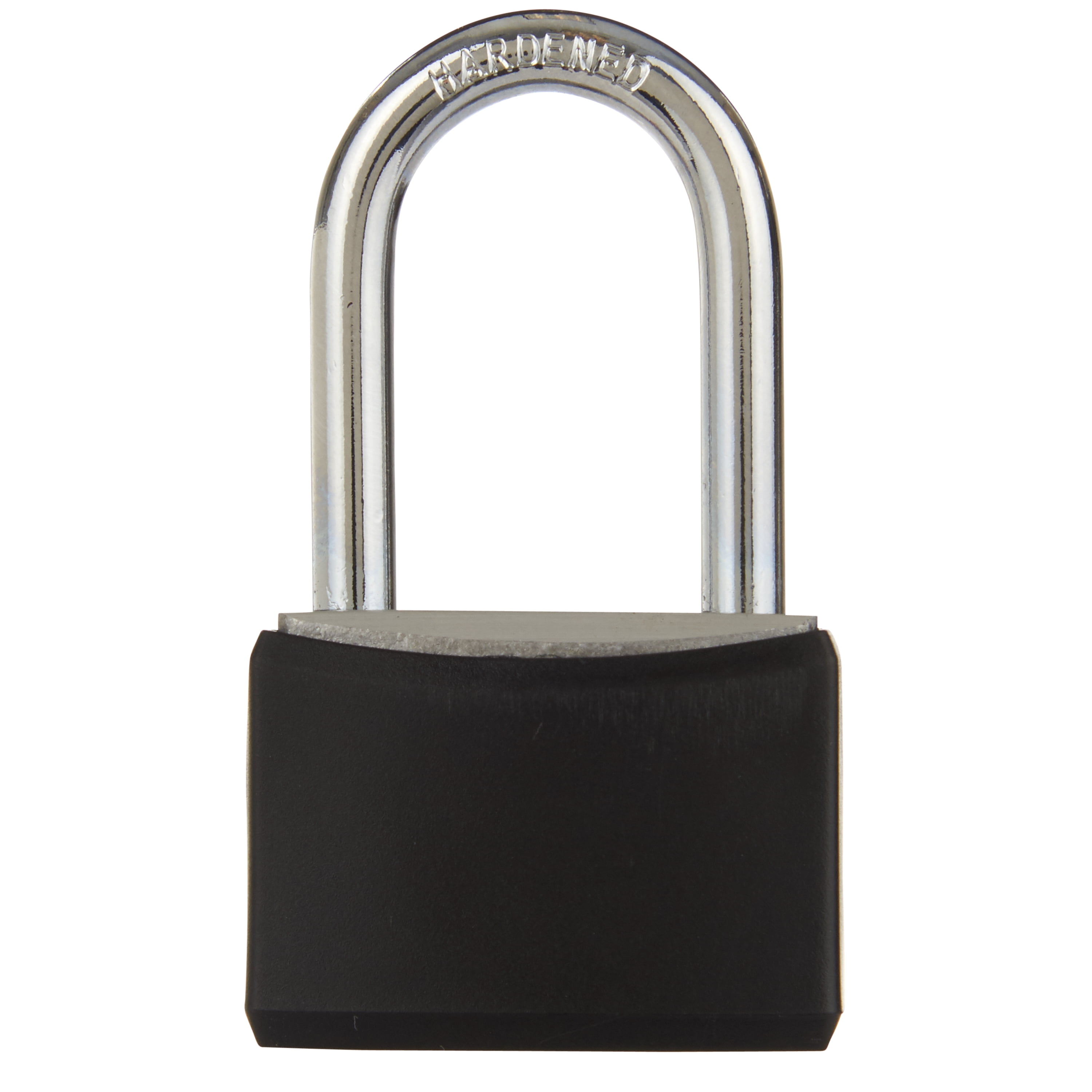 (6 pack) Hyper Tough 1-9/16 in. (40mm) Covered Aluminum Keyed Padlock with 1-1/2 in. (38mm) Hardened Steel Shackle