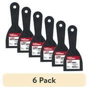 (6 pack) Hyper Tough 3" Plastic Putty Knife