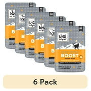6 pack "I and love and you" Feed Meow Wet Cat Food, Boost Formula with Chicken, Vitamins and Antioxidants, Grain Free, No Fillers, 3 oz. Pouch