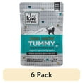 thumbnail image 1 of (6 pack) "I and love and you" Feed Meow Wet Cat Food Toppers, Tummy Formula with Tuna and Pumpkin, Digestive Support, Grain Free, No Fillers, Prebiotics and Probiotics, 3oz Pouch, 1 of 10