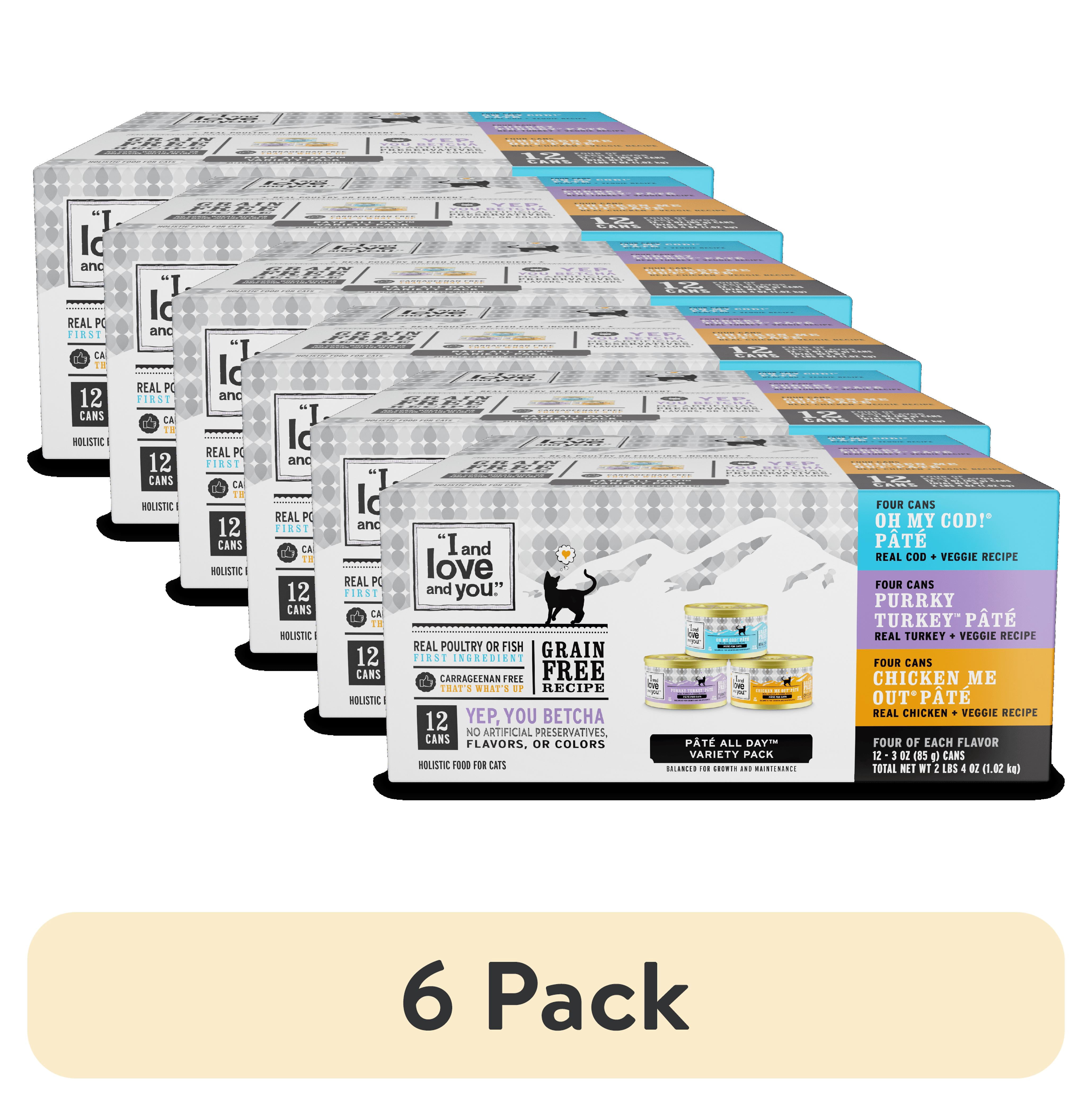 (6 pack) "I and love and you" Pate All Day Variety Pack