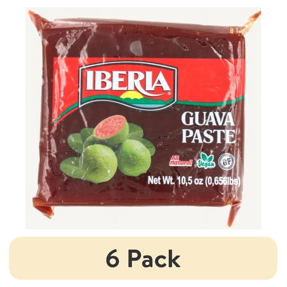Guava Pack (6 pack) Iberia Guava Paste Brick, 15 oz - Walmart.com