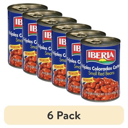 (6 pack) Iberia Premium Red Beans Small 15 oz