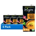thumbnail image 1 of (6 pack) Imagine Organic Free Range Chicken Broth, 32 fl oz Carton, 1 of 9