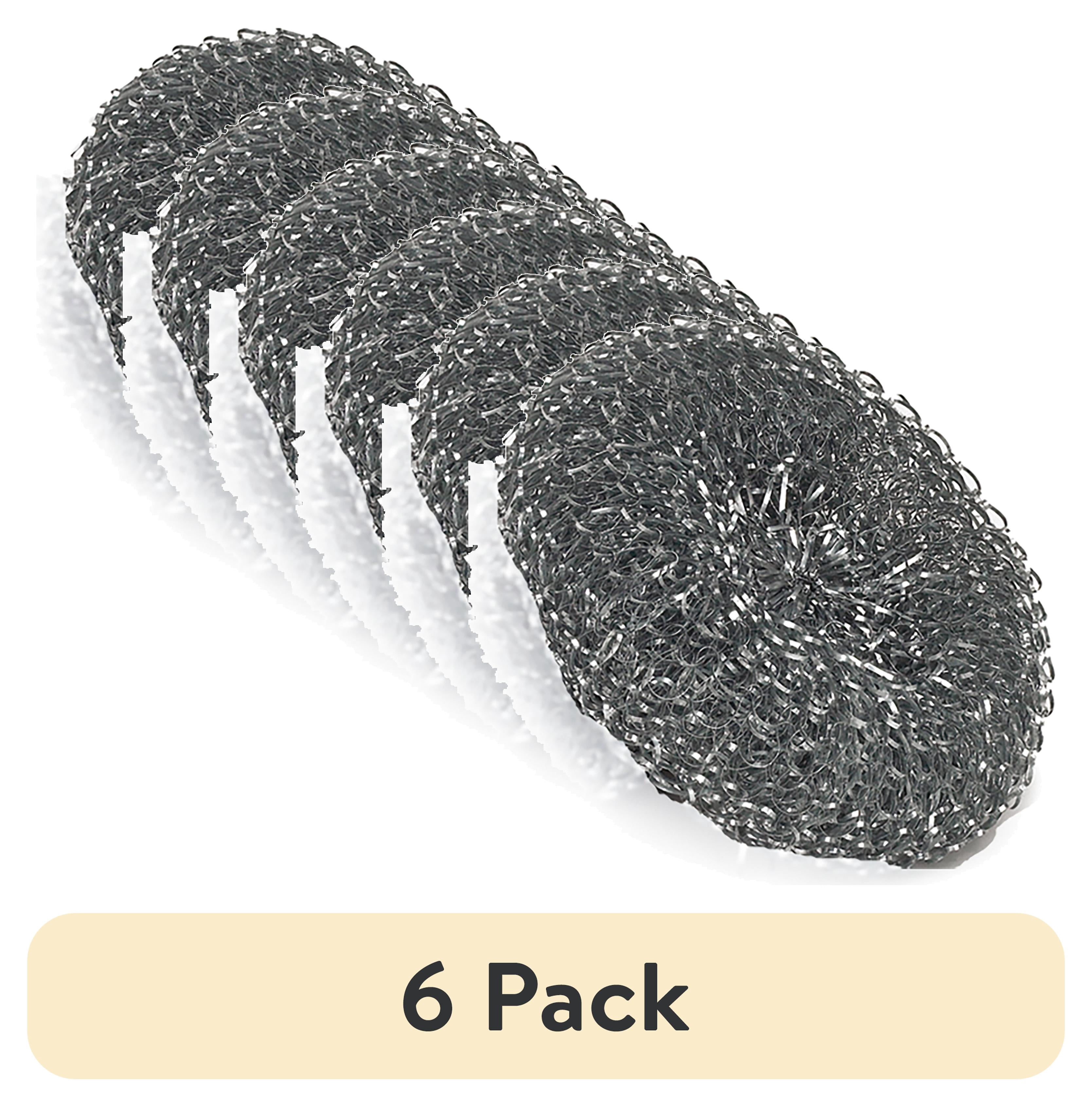 (6 pack) IMUSA Galvanized Steel Jumbo Scrubber