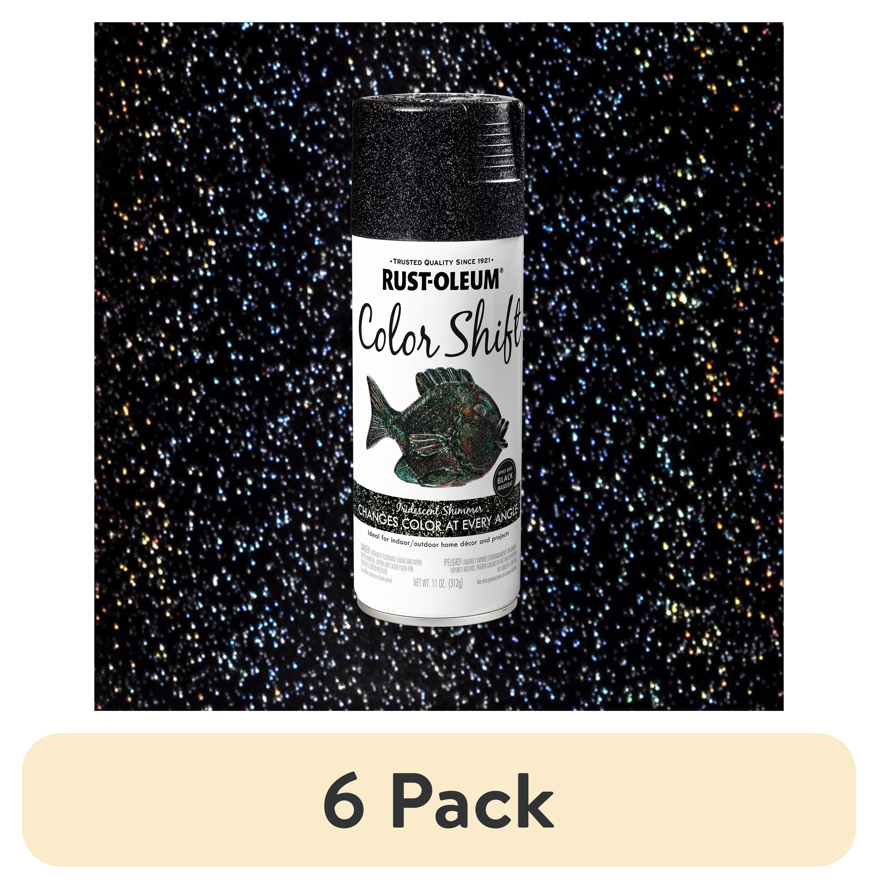 (6 pack) Iridescent, Rust-Oleum Color Shift Spray Paint-384335, 11 oz