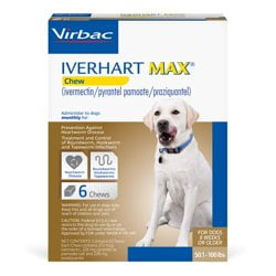 Iverhart Max Chewable Tablets for Dogs, 50.1-100 lbs