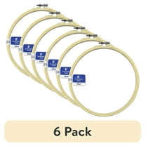 (6 pack) Janlynn Acc Bamboo Hoop 8 Inch