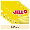 thumbnail image 1 of (6 pack) Jell-O Cook & Serve Lemon Naturally Flavored Pudding & Pie Filling Mix, 2.9 oz Box, 1 of 14