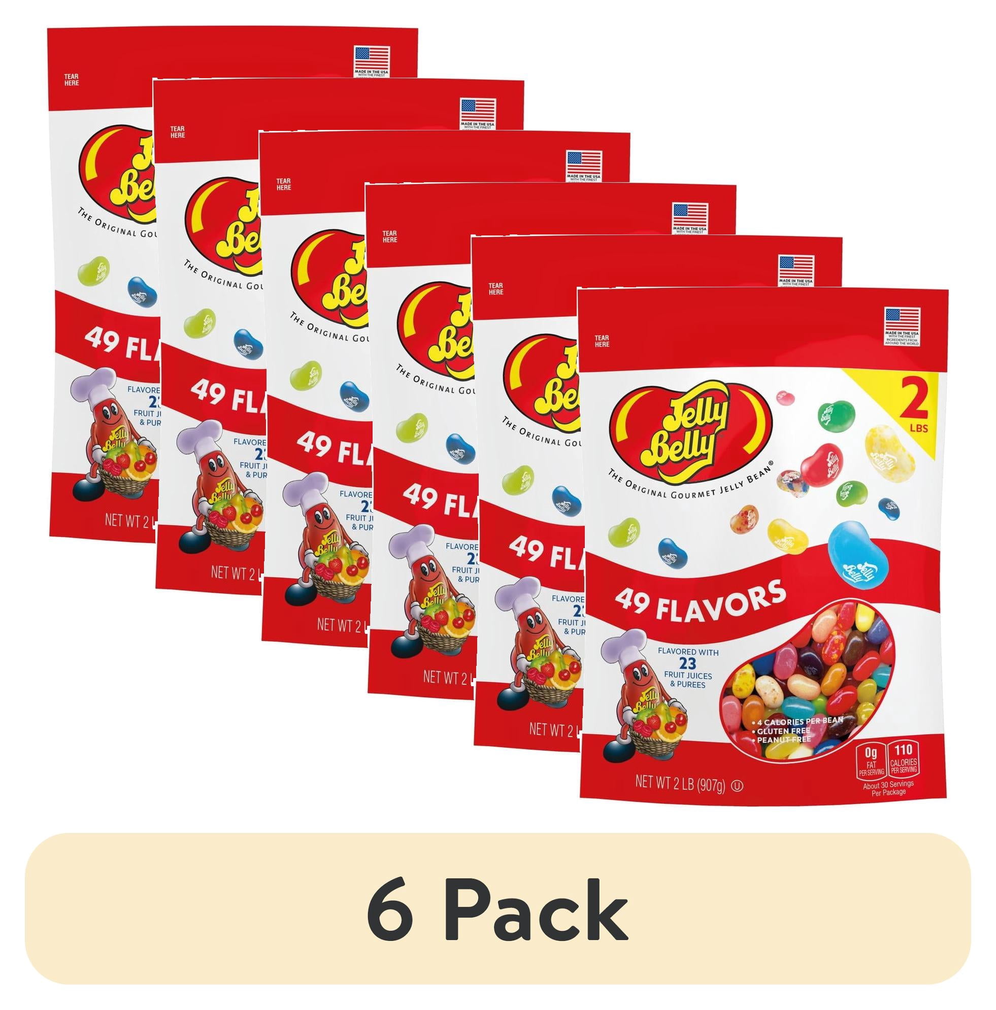 Jelly Belly 49 Assorted Flavors Jelly Beans, 2lb Bag - 2 Pack