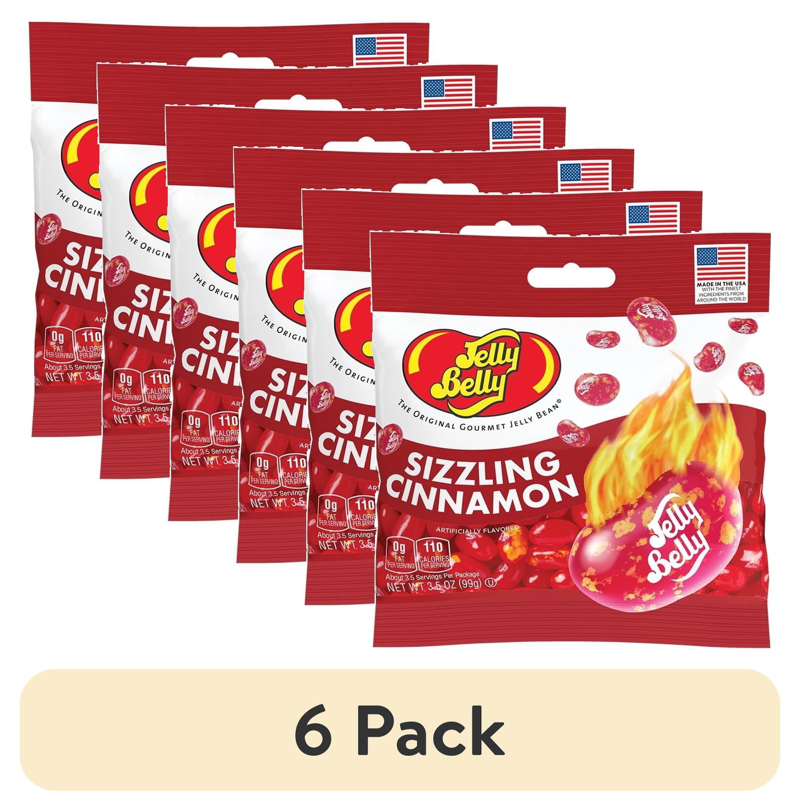 Jelly Belly Sizzling Cinnamon Jelly Beans, 3.5 oz Grab & Go