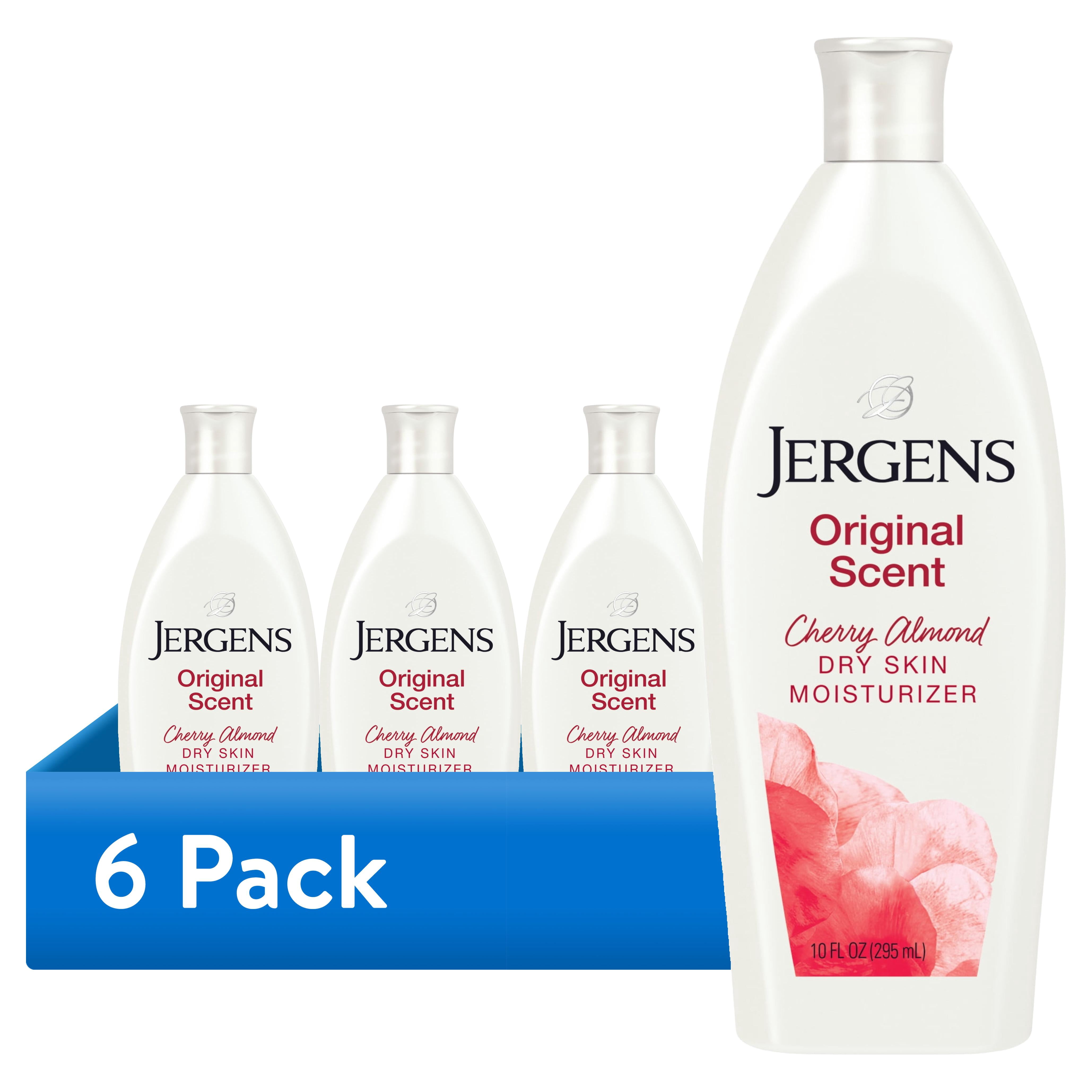 (6 pack) Jergens Original Scent with Cherry Almond Body Lotion ...