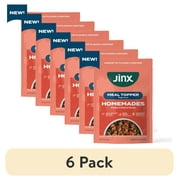 (6 pack) Jinx Homemades Chicken & Salmon Topper,3oz.Pouch