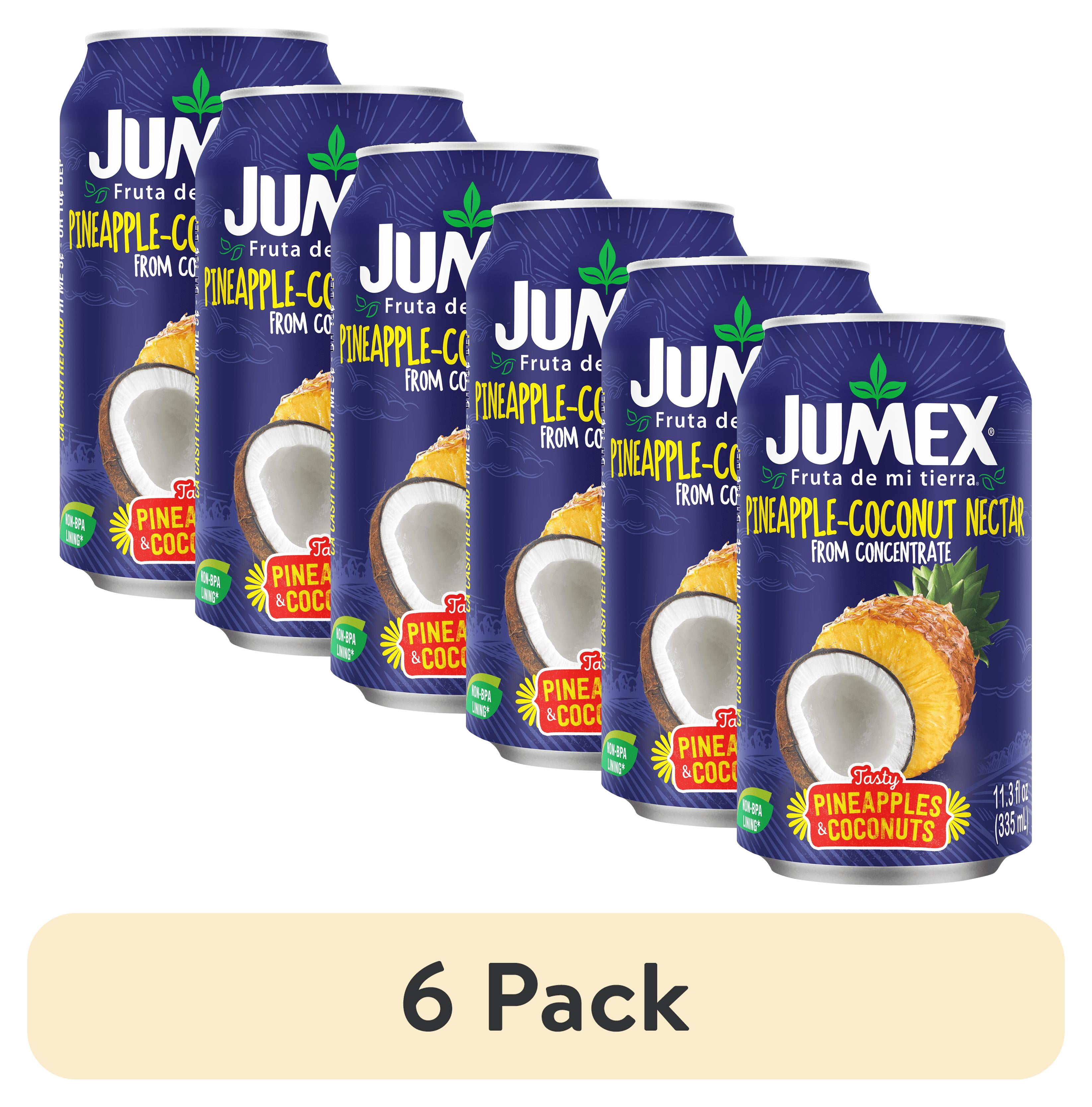 (6 pack) Jumex Pineapple Coconut Nectar Juice, 11.3 fl oz