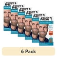 thumbnail interactive-video image 1 of (6 pack) Just For Men Mustache & Beard, Beard Dye for Men with Brush Included for Easy Application, With Keratin Biotin Aloe and Coconut Oil for Healthy Facial Hair - Light Brown, M-25, Pack of 1, 1 of 8