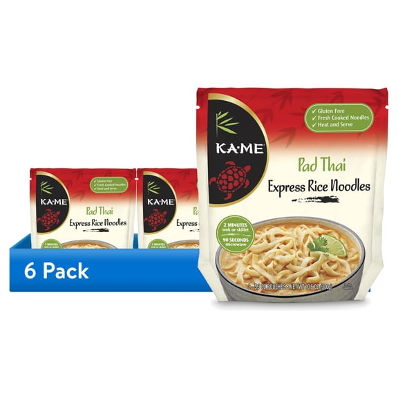 (6 pack) Ka Me: Noodle Rice Pad Thai Express, 10.3 Oz