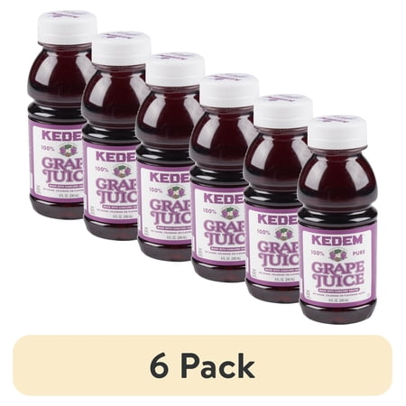(6 pack) Kedem Grape Juice Concord, 8oz