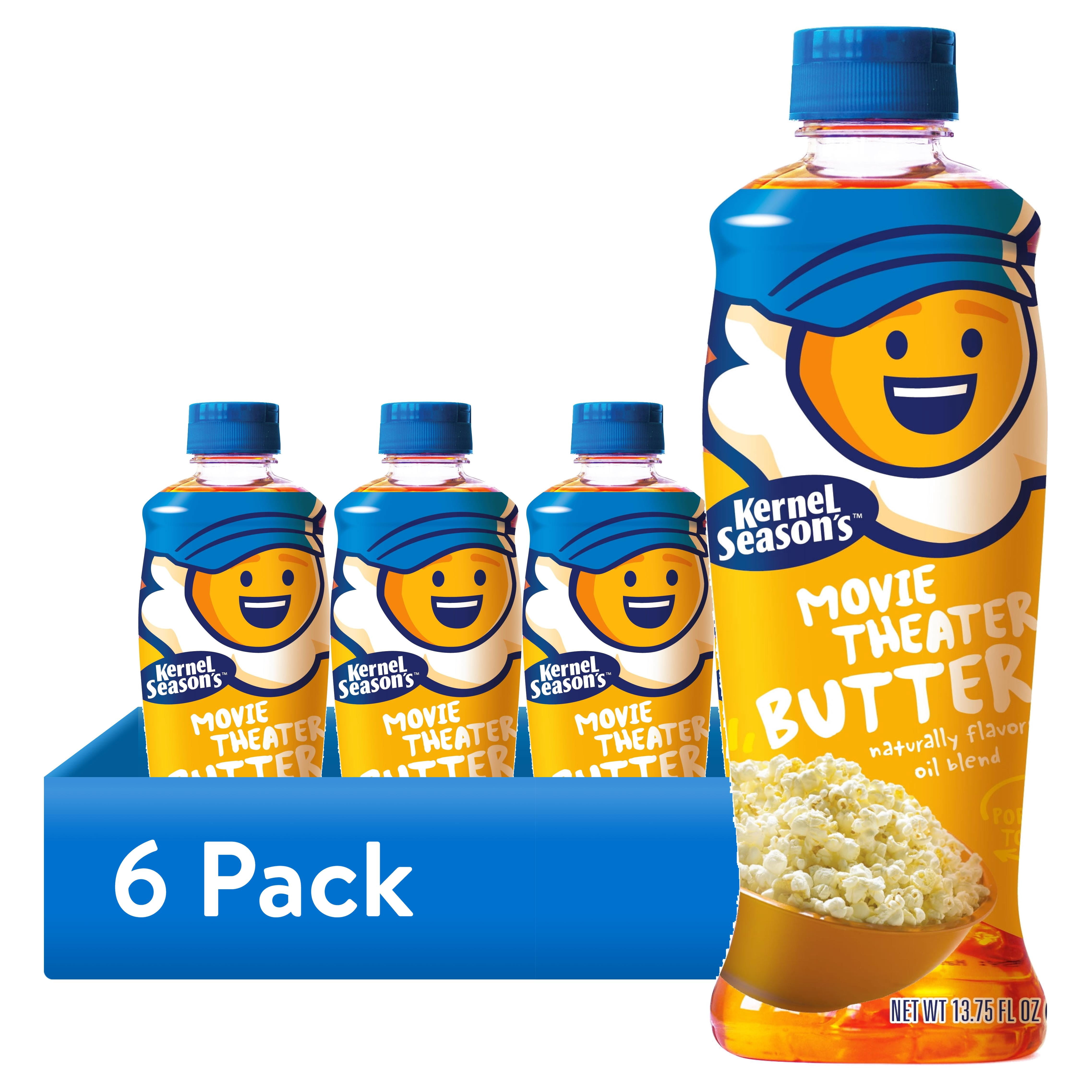 (6 pack) Kernel Season's Movie Theater Butter, 13.75 Fluid Ounces Spritz