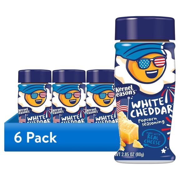 (6 pack) Kernel Season's White Cheddar Popcorn Seasoning