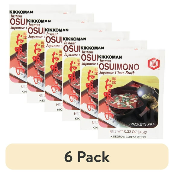 (6 pack) Kikkoman Instant Miso Instant Soup Mix