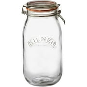 6-pack Kilner Storage Jar - Wire Bail - Round - 2 L - 6 pack   Home & Garage Storage, Stackable Design