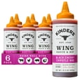 thumbnail image 1 of (6 pack) Kinder's Black Cherry Chipotle BBQ Wing Sauce and Dip, 15.5 oz Squeeze Bottle, 1 of 8