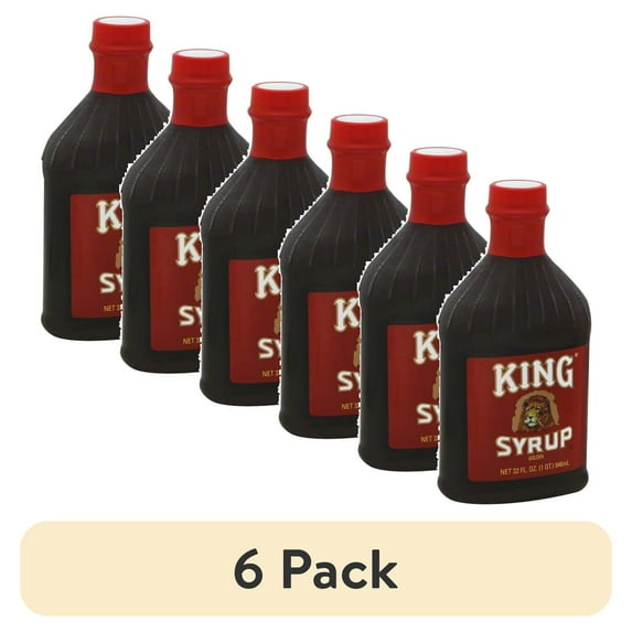 (6 pack) King Golden Syrup, 32 oz