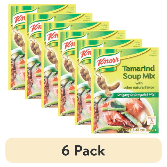 (6 pack) Knorr Tamarind Soup Base, 1.41 oz