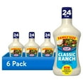 thumbnail image 1 of (6 pack) Kraft Classic Ranch Dressing Family Size, 24 fl oz Bottle, 1 of 25
