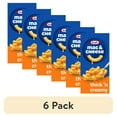 thumbnail image 1 of (6 pack) Kraft Mac and Cheese, 1 Box, for Easy Dinner or Dinner Sides, Thick 'n Creamy, No Artificial Flavors, Preservatives or Dyes, 7.25 oz, 1 of 19