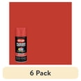 thumbnail image 1 of (6 pack) Krylon Fusion All-In-One Spray Paint, Matte, Fire Red, 12 oz., 1 of 13
