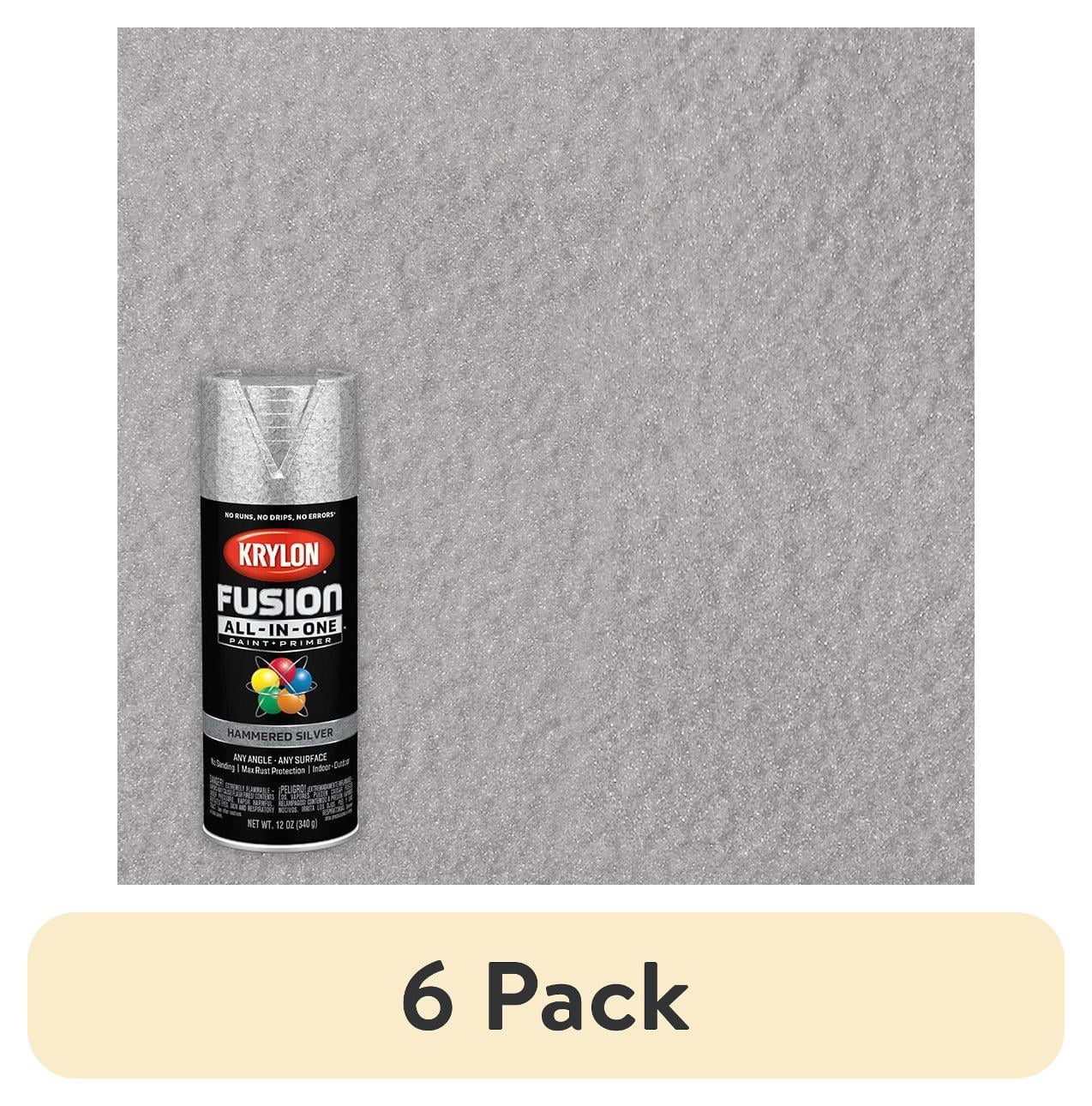 Krylon Fusion All-In-One Spray Paint, Gloss, Vintage Gray, 12 oz
