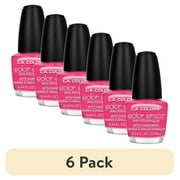 (6 pack) L.A. COLORS Color Craze Nail Polish, Lightning, 0.44 fl oz