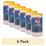 (6 pack) La Fina Iodized Table Salt, 26 oz Canister