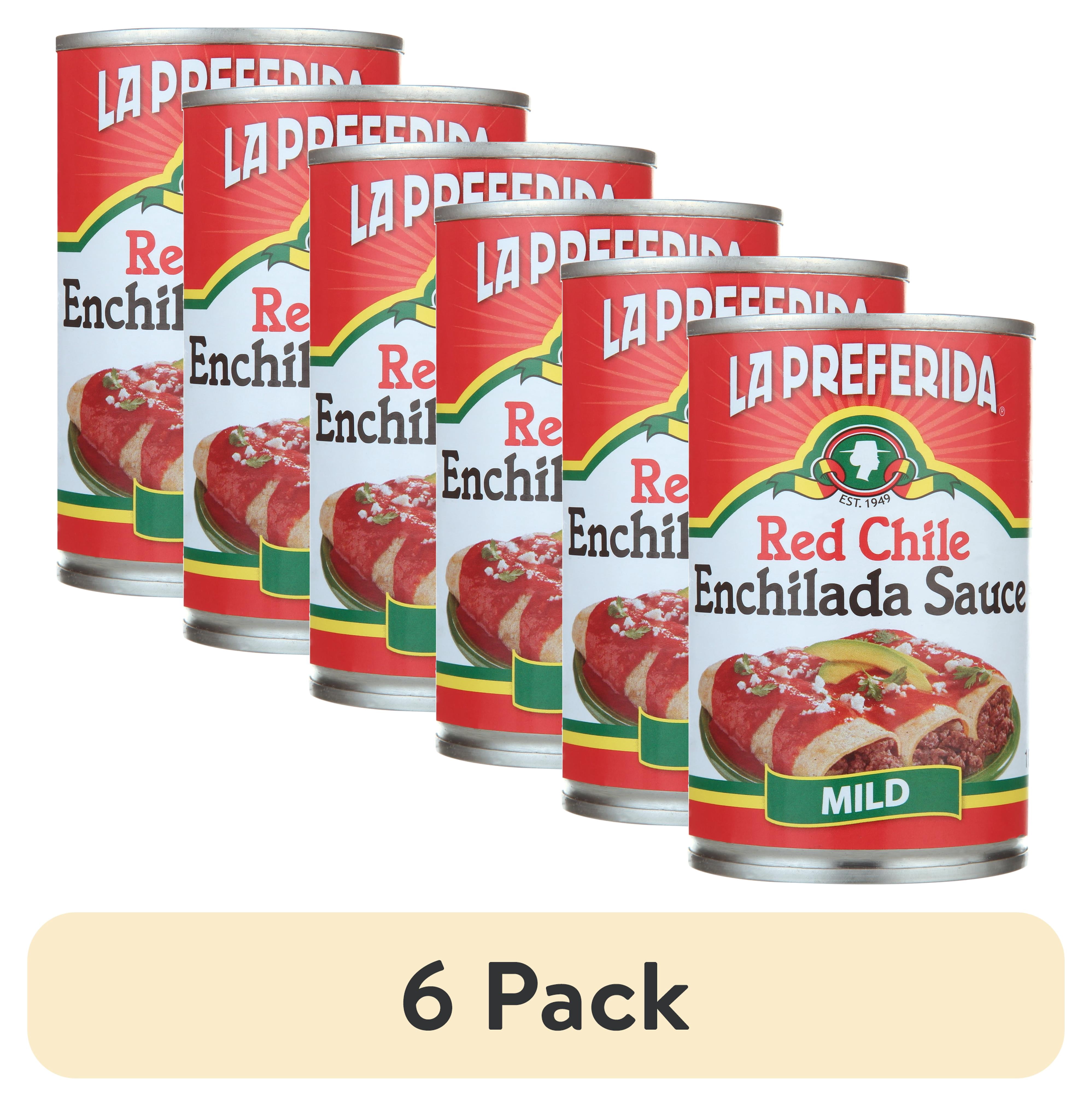 (6 pack) La Preferida Red Chile Enchilada Sauce