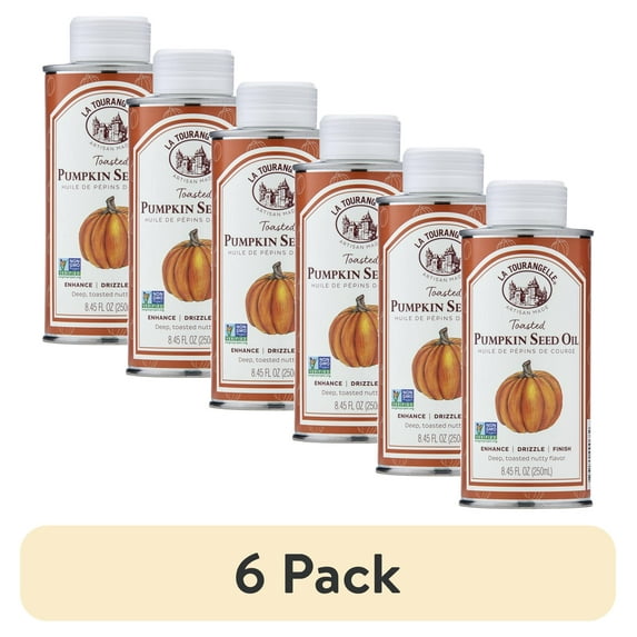 (6 pack) La Tourangelle, Toasted Pumpkinseed Oil, 8.45 fl oz (250 ml)