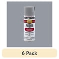 thumbnail image 1 of (6 pack) Light Gray, Rust-Oleum Stops Rust Automotive Primer Flat Spray Paint-2081830, 12 oz, 1 of 6