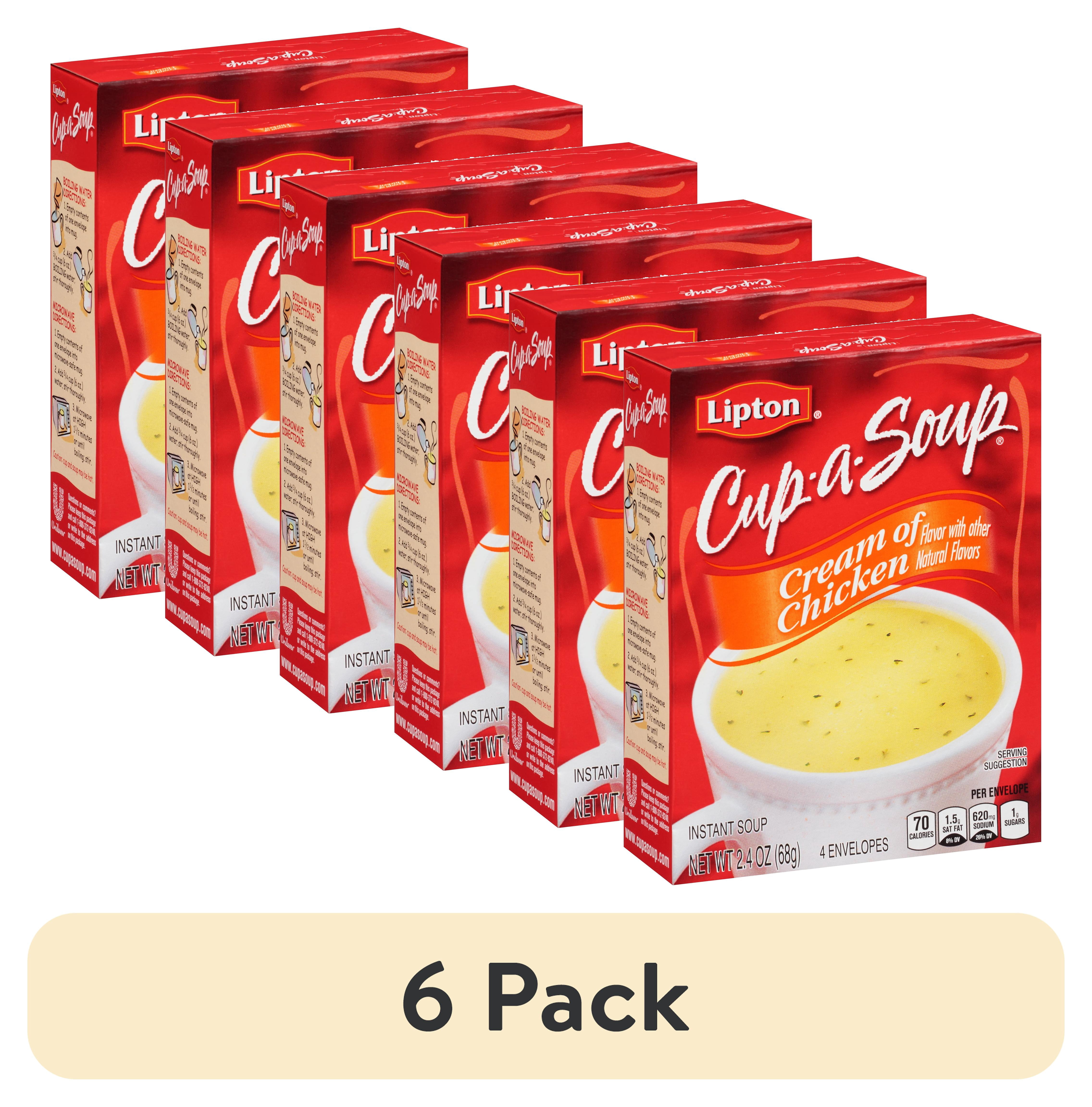 Lipton Savory Cream of Chicken Dry Soup Mix Packet, 2.4 oz